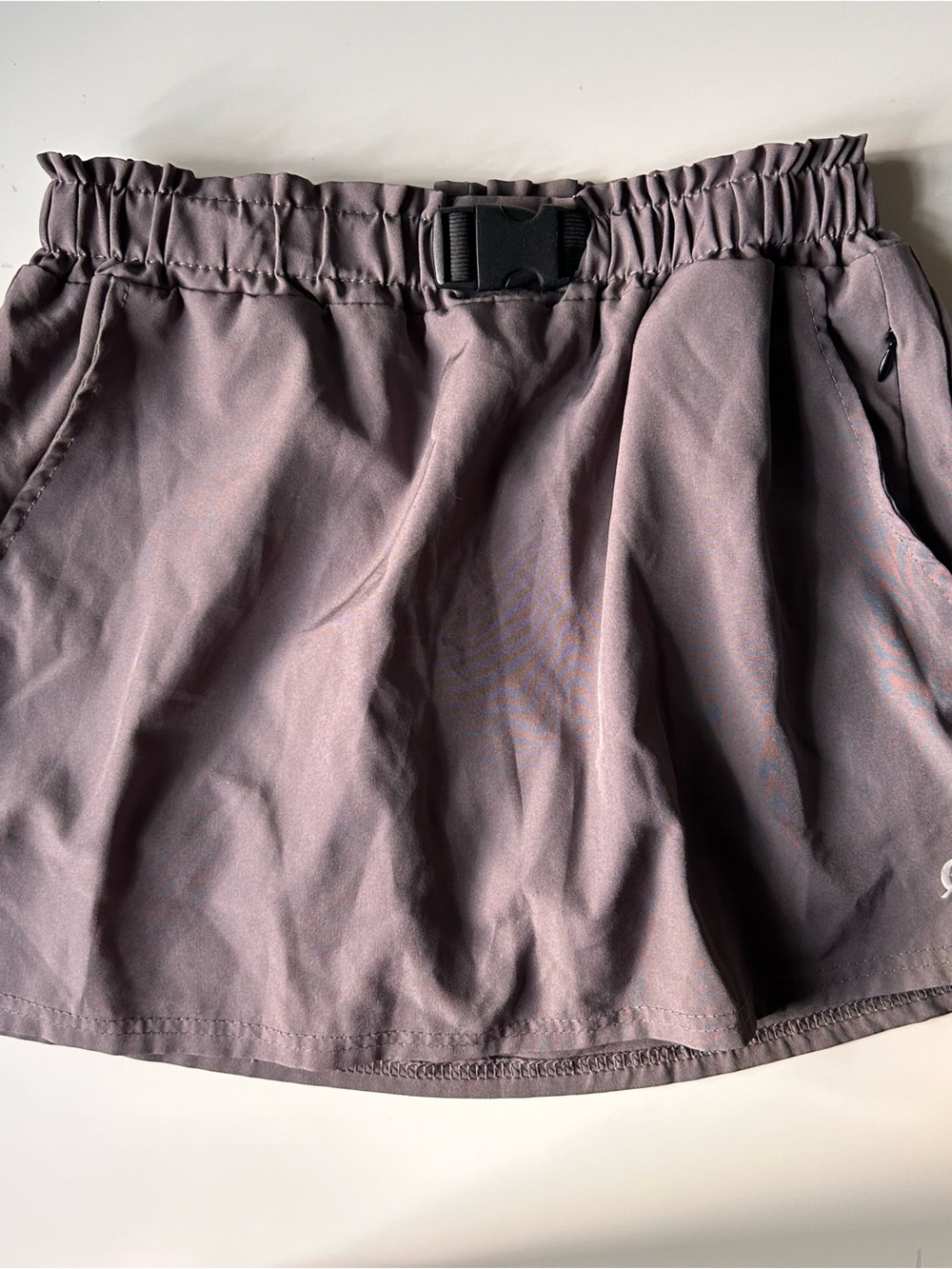 Women’s High-Waist Elastic Waist Skort